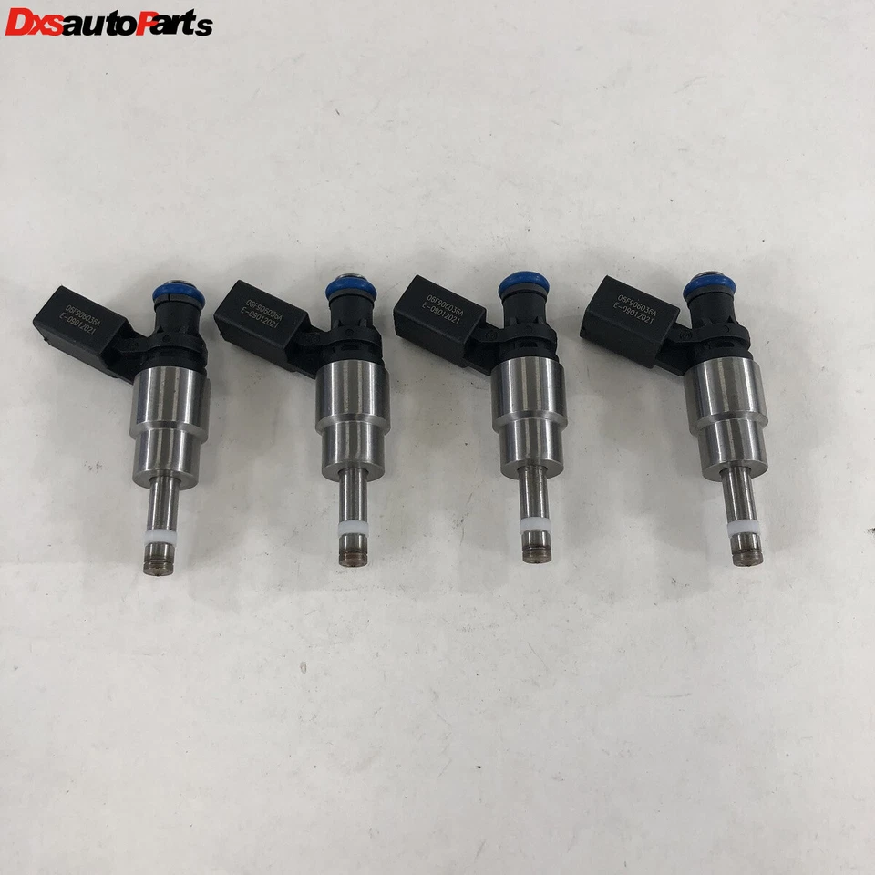 (Cuatro piezas) Inyector de combustible para 05-08 Audi A3 A4, 06-09 VW 0261500020/06F906036A Foto 4 de 4