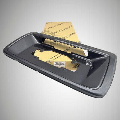 OEM GENUINE TOYOTA 99-02 4RUNNER REAR LICENSE PLATE GARNISH