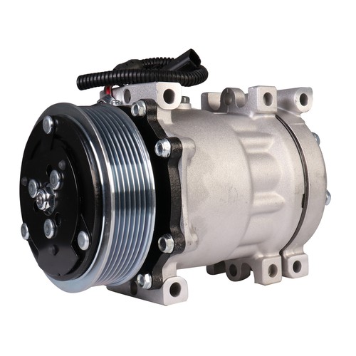 Compresor de aire acondicionado con embrague con aceite para Dodge Ram 1500 Dakota Durango Ramcharger - Imagen 2 de 8