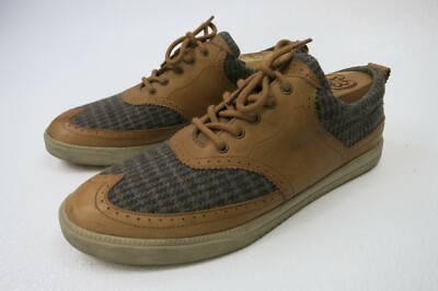 CLAE Suede Leather Casual Comfort Oxford Shoe Footwear Walking Boardwalk Used 10