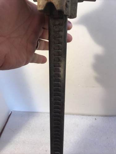 Vintage Plymouth Barracuda Bumper Jack 33 1/2" Tall No Base - Picture 8 of 16