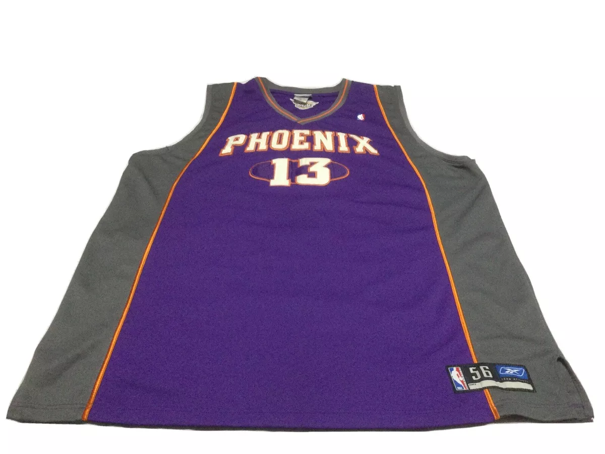 VTG Reebok NBA Phoenix Suns Nash 13 Basketball Jersey Size 56 Big Tall Stitch eBay