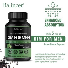 DIM (Diindolylmethane) 300mg with Bioperine 1...