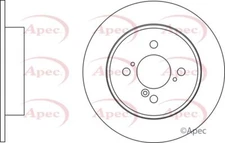 APEC DSK2870 Brake Disc Rear Solid Braking 259mm Outer Diameter For Suzuki Swift
