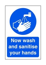 Now wash and sanitise your hands - Food Preparation/Safety/Wash Hands/Clean/Kit