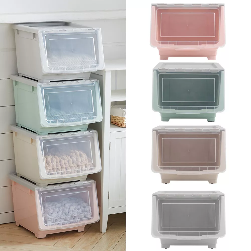 Stacking open sale toy storage trunk