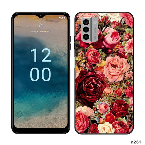 Coque téléphone étanche florale vive pour Nokia C210 G310 C300 C200 G400 C110 - Photo 66 sur 72