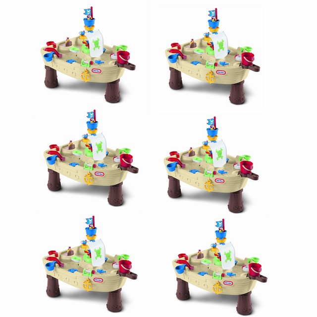 little tikes anchors away pirate ship outdoor play water table