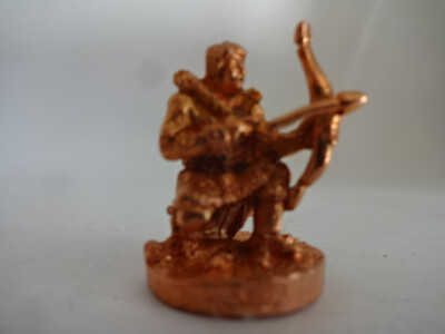 Metallfigur '' Campain of Ermak '' Mongole '' Artanzai '' Rotkupfer - Nr.407 06