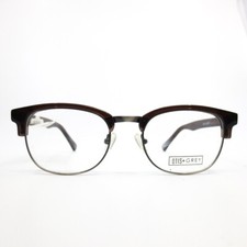 Otis+ Grey OG7014 Br Brown Gold Womens round Eyeglasses Frames 50-19-142 a3