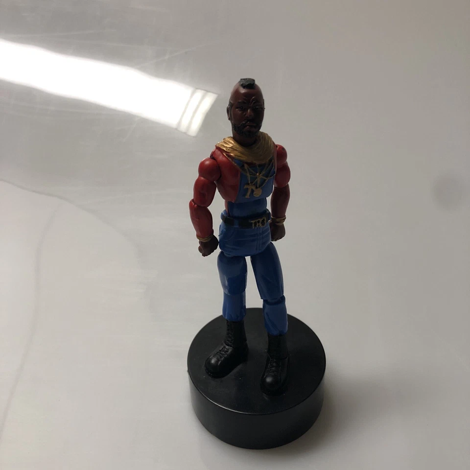 Figura Coleccionable MR T. 3-D Animador Acción Push PUPPET B.A. BARACUS A-TEAM Foto 4 de 4