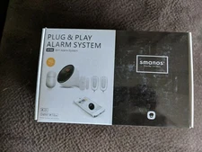 SMANOS WIFI Plug & Play ALARM SYSTEM W100 New in Box - w/Motion Detector