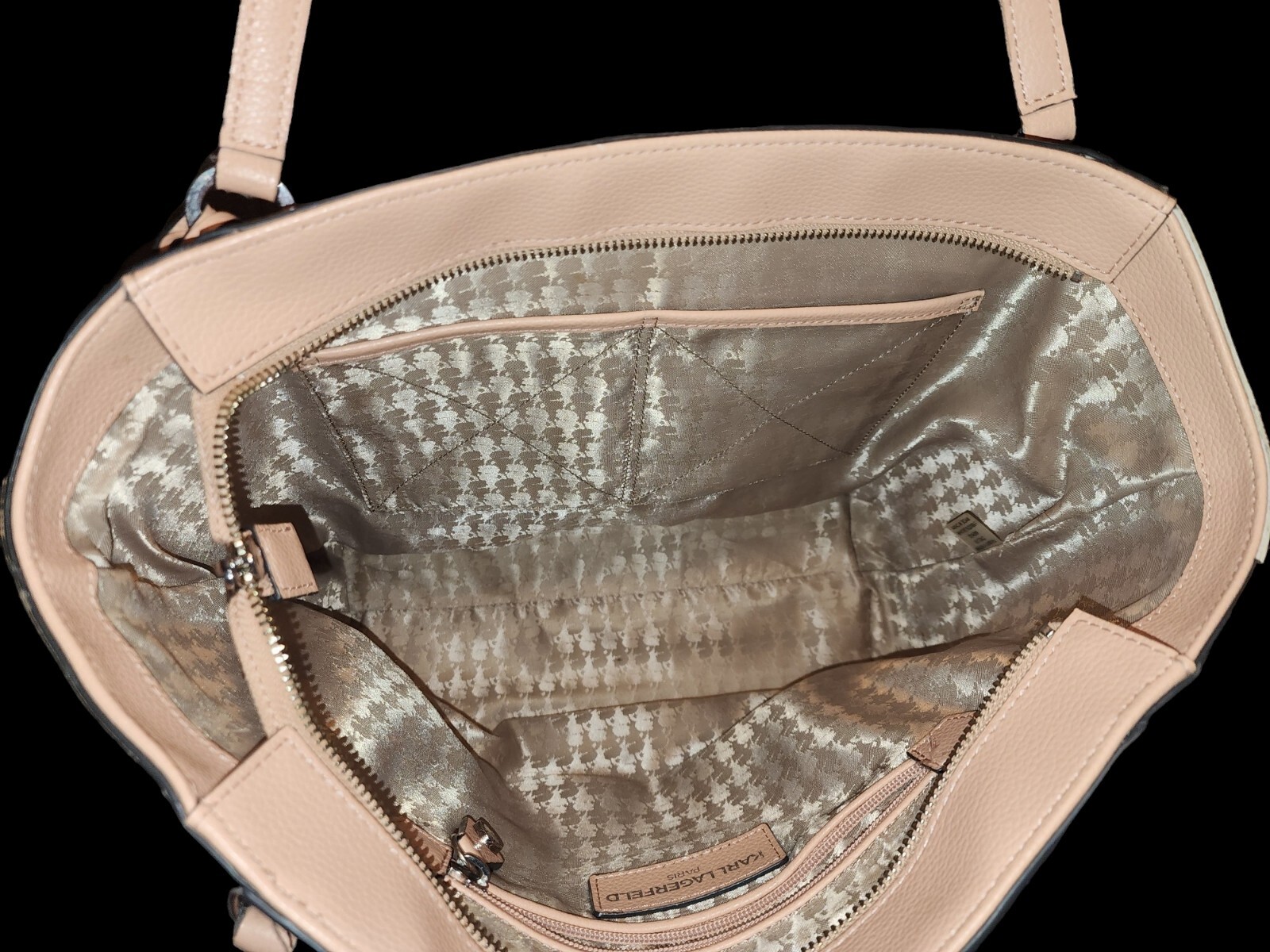 Karl Lagerfeld Paris Iris Leather Tote Gem