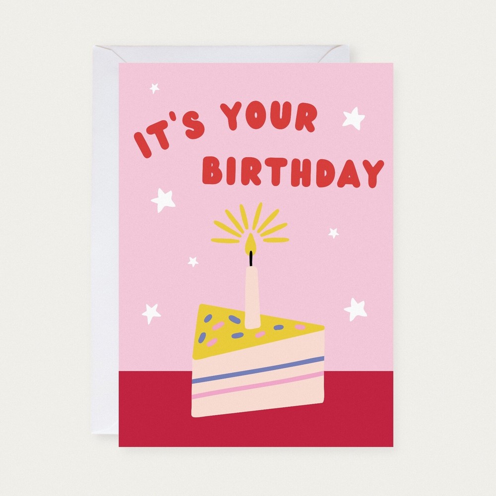 Birthday Cake Card | Birthday Card | Cake Card | Greeting Card | Cute Card