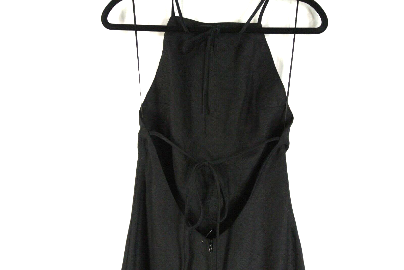 NEW, Reformation Selia Dress 100% Linen in Black #MD710