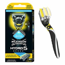 Wilkinson Sword Hydro 5 Sense Energize Razor With 1 Blade Shave Less Irritation