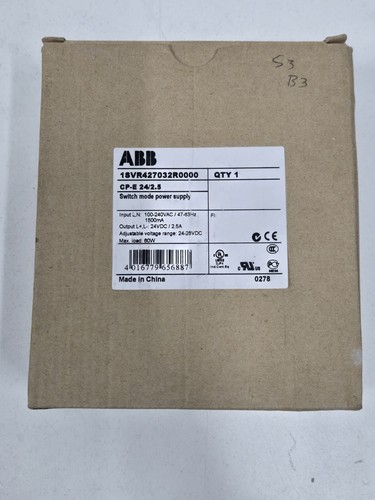 ABB 1SVR427032R0000 Switch Mode Power Supply, CP-E 24/2.5 NEW - Picture 2 of 4