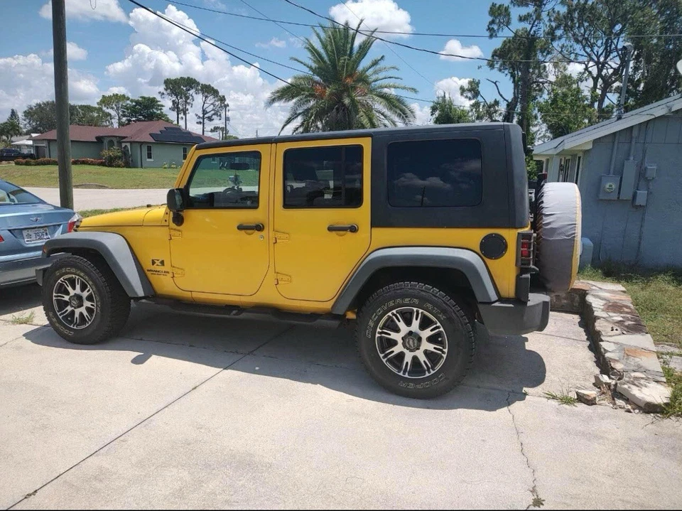 Jeep Wrangler Rims - american racing wheels 17” - Image 2 of 4