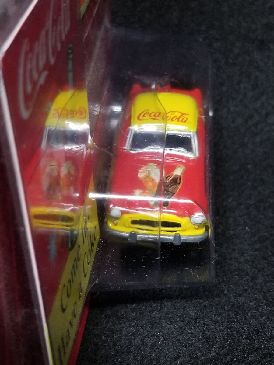 Johnny Lightning Coca Cola Vintage Nash Metropolitan Die Johnny Lightning Coca Cola Vintage Nash Metropolitan Die