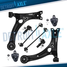 Front Lower Control Arm Sway Bar Tierod for 2003-2008 Pontiac Vibe Toyota Matrix