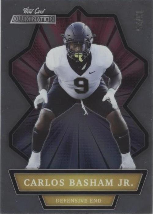 2021 Wild Card Industry Summit Alumination Carlos Basham Jr. #IS-SP 28 - 1 of 2