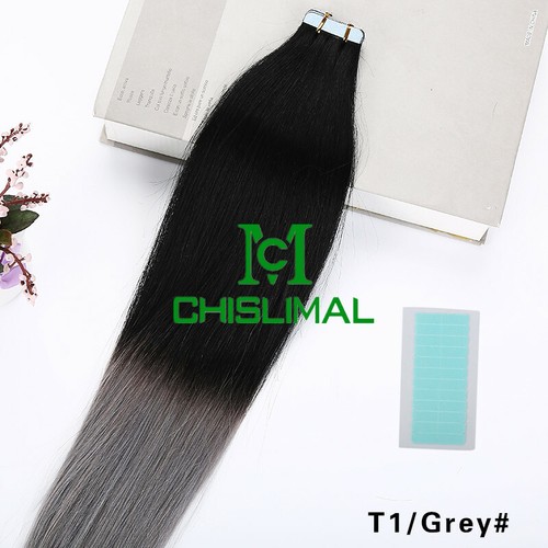 NASTRO RUSSO 14-26 NEI CAPELLI 100% EXTENSION CAPELLI UMANI 20pz/confezione TRAMA PELLE 30g-70g - Foto 17 di 27
