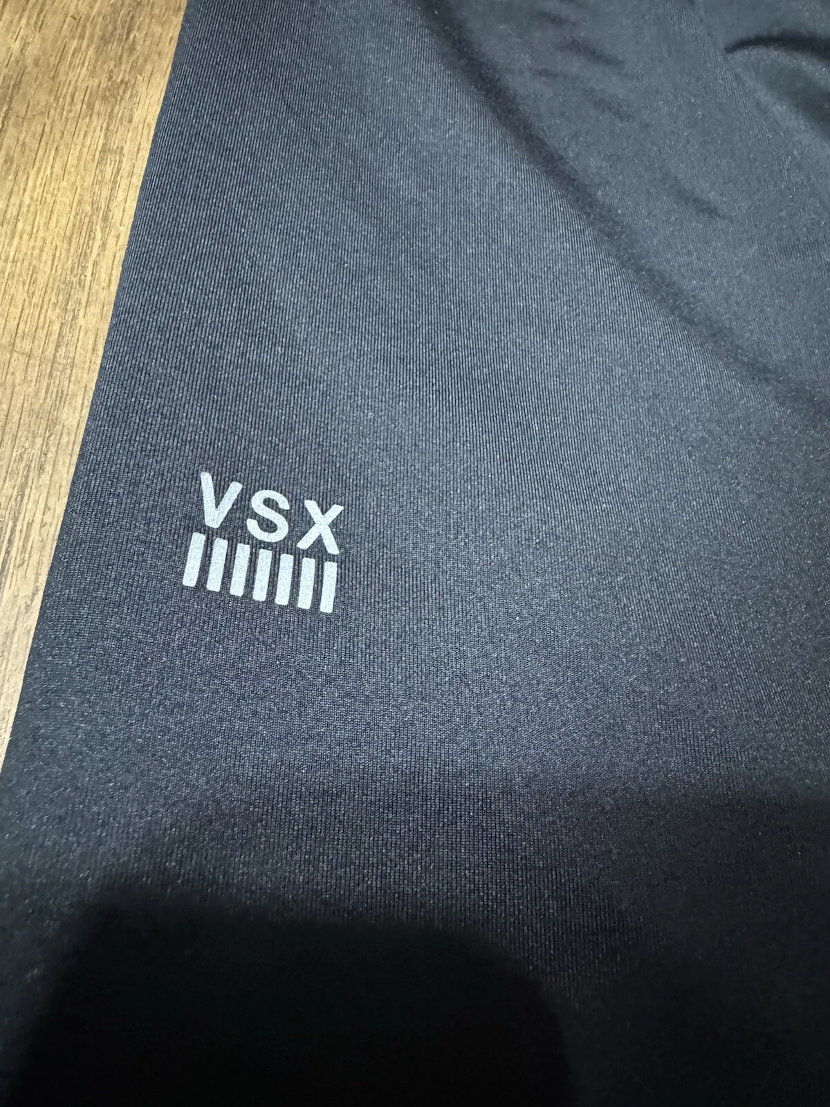victoria-secret-vs cropped logo athletic leggings