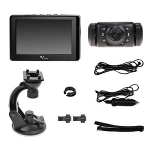 Yada-Wireless-Backup-Camera-System-w-4-3-034-Color-LCD-Dash-Monitor-Refurbished