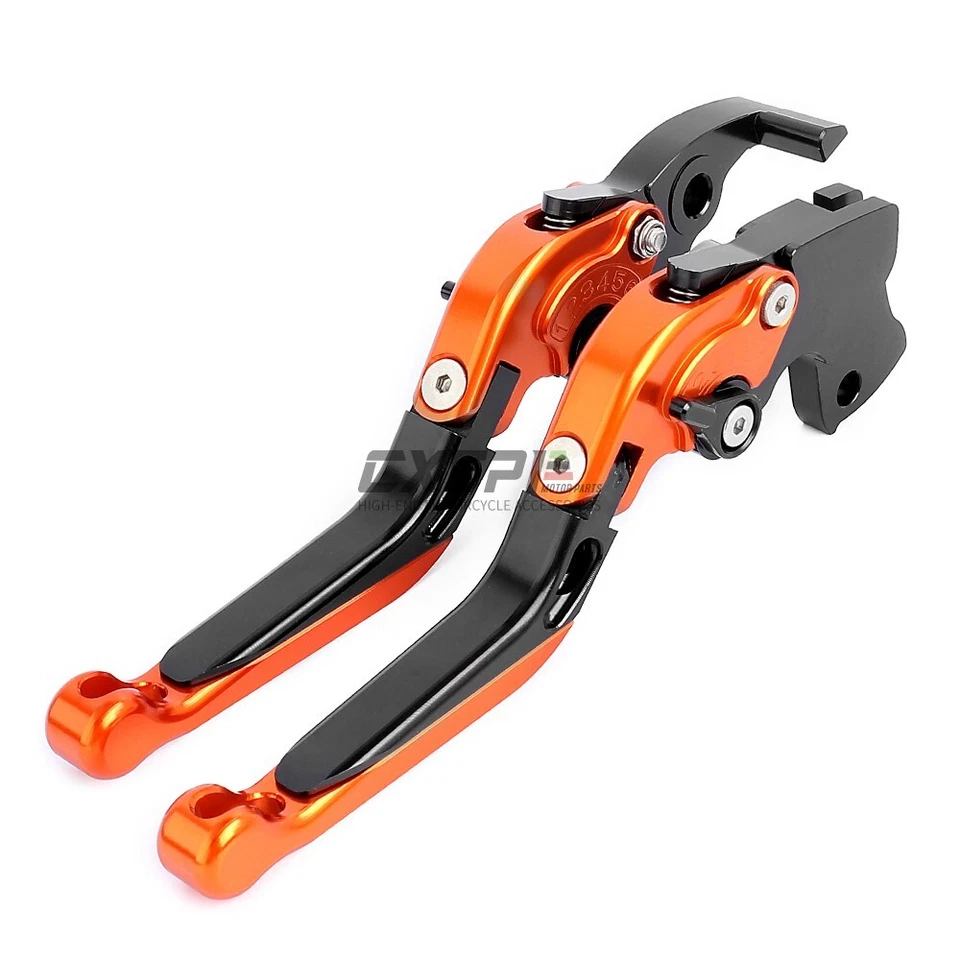 Extendable Brake Clutch Levers For KTM Duke 125 200 250 390 RC Duke 2013-2017 Foto 2 de 4