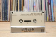 SONY Metal Master 90 Metall Ceramic Composite Kassette Cassette Tape TOP-Zustand