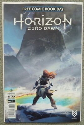 HORIZON ZERO DAWN #00 FCBD FORBIDDEN PLANET VARIANT..TITAN 2020 1ST PRINT..NM