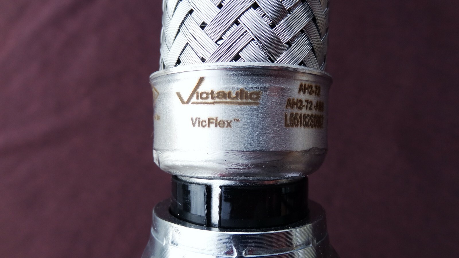 Victaulic 72 x 1/2 Vic Flex AH2 Stainless Steel Flexible Braided Hose