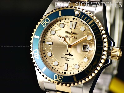 New Invicta Men 43mm Pro Diver HAMMERHEAD Champagne Dial