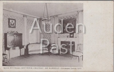 Vintage Chateau de Ramezay Louis XVI Zimmer Postkarte Montreal Kanada