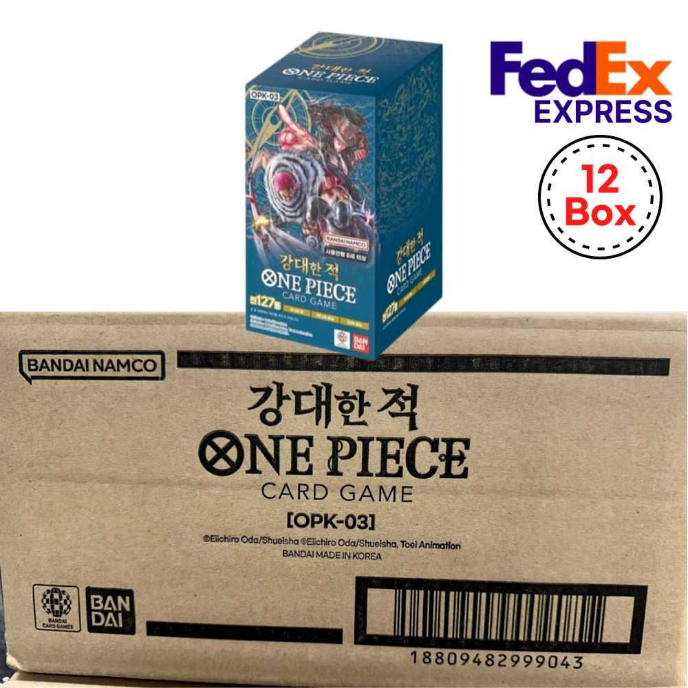 1 Sealed Case] One Piece Card Game OPK-03 Pillars of Strength Korean 12  Boxes | eBay