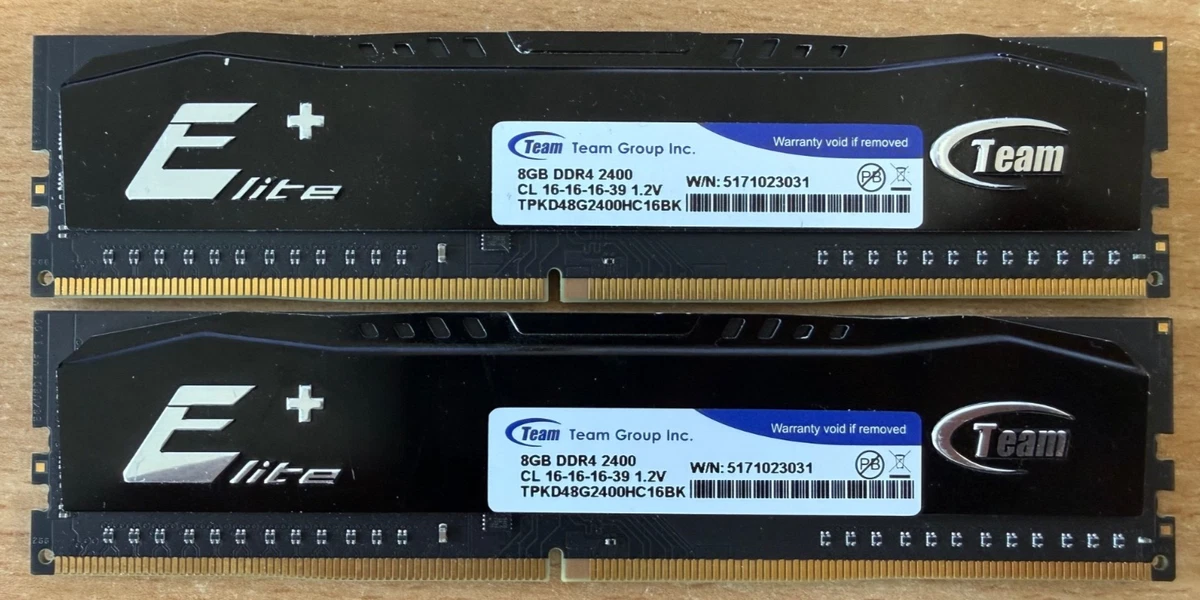 Team Group DDR4 SDRAM Memory (RAM) 2 Modules for sale | eBay UK