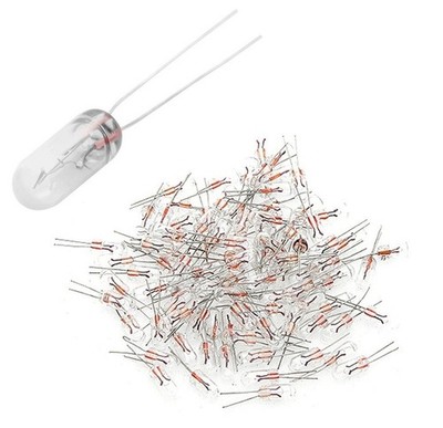 10 x T1 3,6mm Pilot Lamp / Miniatur Glühlampe Pilotlampe 12V - 14V 50mA