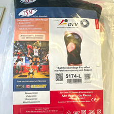TSM Kniebandage Pro offen Kompressions-Bandag...