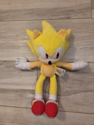 Super Sonic The Hedgehog Plush Toy 13 Inches Stuffed Animal