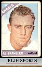 1966 Topps #173 Al Spangler  California Angels (see pics)