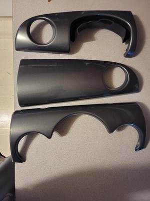 Mini Cooper 3-Piece Dash Trim Set Anthracite 2005-2008 R50 R52 R53 533