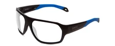 Smith Optics Deckboss Designer Reading Glasses Matte Black Blue Rectangle 63mm