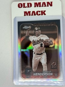 2024 Topps Chrome - Gunnar Henderson #36 Sepia Refractor
