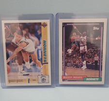 Upper Deck Topps Muggsy Bogues Charlotte Hornets 1991-92 NBA Card Lot (2)