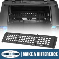 HR Trunk MOLLE Panel Utility Rack For 2007-2018 Jeep Wrangler JK 4-Door Hardtop