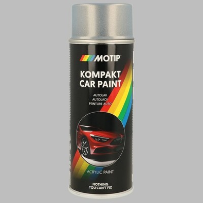 Motip 55219 Silver Acrylic Car Spray Paint 400ml Renault  KIA