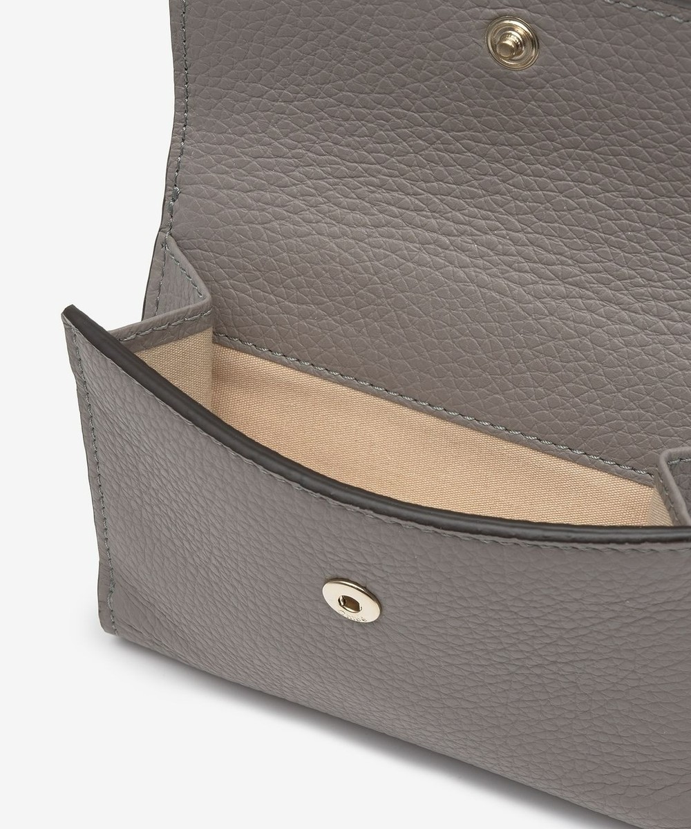 ★Chloe★ Small Alphabet 3-fold Wallet Cashmere Gray CHC21WP Chloe Small Alphabet Tri-Fold Wallet Cashmere Gray | eBay