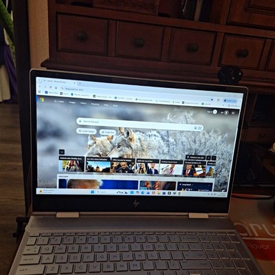 HP ENVY 15.6in Silver Laptop Intel Core i5 Windows 11 USB-C HDMI Wi-Fi