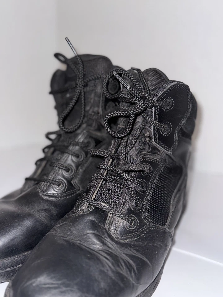 Botas táticas pretas femininas Bates Magnum Lady Midnite Plus 5201w tamanho 10 - Imagem 2 de 4