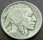 US 1913-D Variety 1 Buffalo Nickel  **